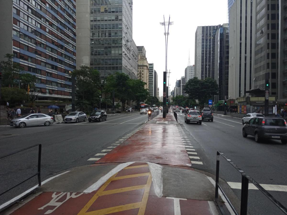סאו פאולו Flat Particular Em Hotel 4 Estrelas Av Paulista מראה חיצוני תמונה